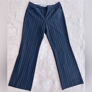 The Limited Black Pinstripe Trousers
